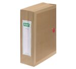 Pochettes archives à soufflets Fast 24 x 32 cm à cordonnet kraft dos 8 cm