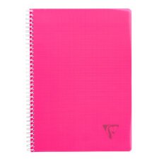 Cahier spirale Clairefontaine Linicolor A4 21 x 29,7 cm grands carreaux 180 pages