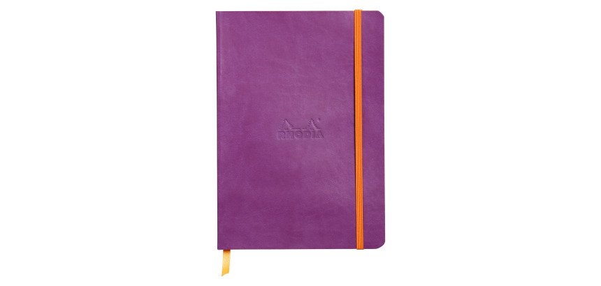 Carnet souple Rhodiarama point DOT - 14,8 x 21 cm
