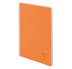 Cahier spirale Clairefontaine Linicolor A4 21 x 29,7 cm petits carreaux 180 pages