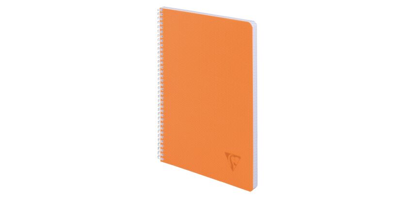Cahier spirale Clairefontaine Linicolor A4 21 x 29,7 cm petits carreaux 180 pages