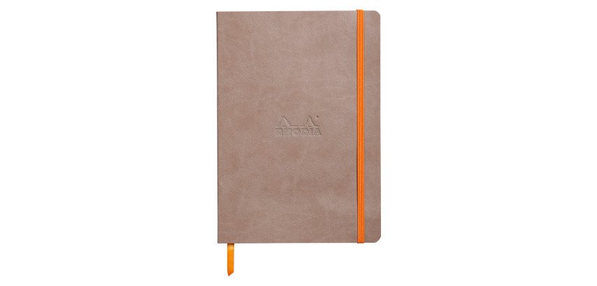 Carnet souple Rhodiarama point DOT - 14,8 x 21 cm