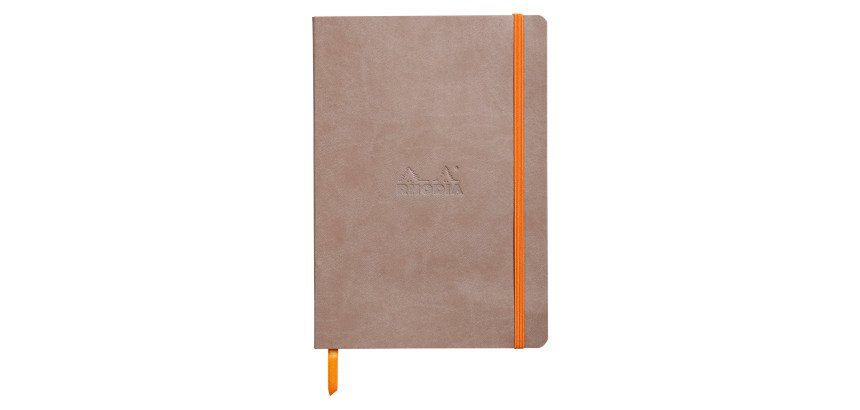 Carnet souple Rhodiarama point DOT - 14,8 x 21 cm