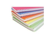 Cahier spirales Clairefontaine Linicolor - A4 21 x 29,7 cm - grands carreaux - 100 pages