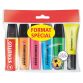 Text translated from French to German:
Stabilo Boss Textmarker, gemischte Farben - Packung mit 5 + 1 Neon-Gelb