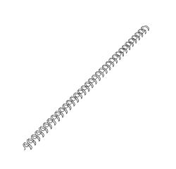 Metalen bindringen Fellowes 8 mm kleur - doos van 100