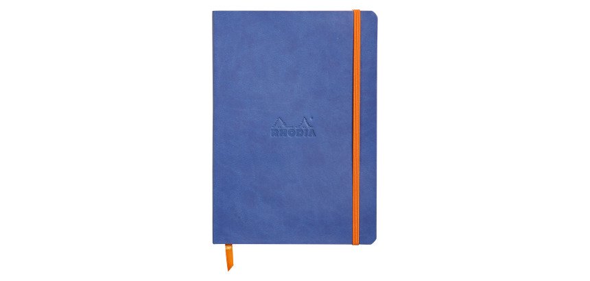 Carnet broché souple Rhodiarama 14,8 x 21 cm - point DOT - 160 pages