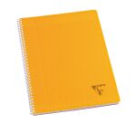 Cahier spirales Clairefontaine Linicolor - A4 21 x 29,7 cm - grands carreaux - 100 pages