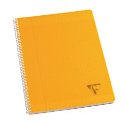 Linicolor notebook spiral binding polypropylene A4 180 pages checked 5 x 5