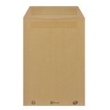 Pochette kraft milleraies brun 176 x 250 mm Bruneau 90 g sans fenêtre - Boîte de 500