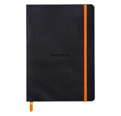 Libreta blanda Rhodiarama rayada - 14,8 x 21 cm - 160 páginas