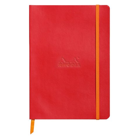 Flexibles Heft Rhodiarama liniert - 14,8 x 21 cm - 160 Blatt 