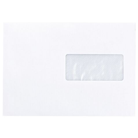 Envelopes for automatic folding 115 x 225 mm La Couronne 80 g with window 45 x 100 mm white - Box of 1000