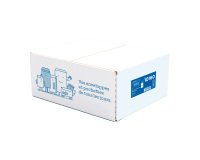 Enveloppe 110 x 220 mm La Couronne 80g met venster 35 x 100 mm wit - Doos van 500