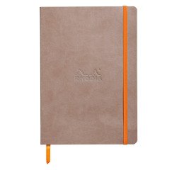 Flexible notebook Rhodiarama lined - 14,8 x 21 cm - 160 pages 