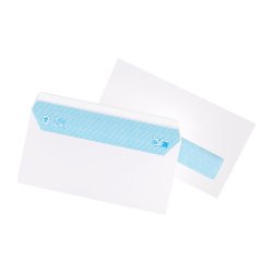 Enveloppe La Couronne 80 g/m² avec bande protectrice blanche - Boîte de 500
