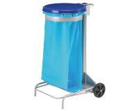 Portabolsas de basura con ruedas de pedal 110 litros Collecroule Rossignol