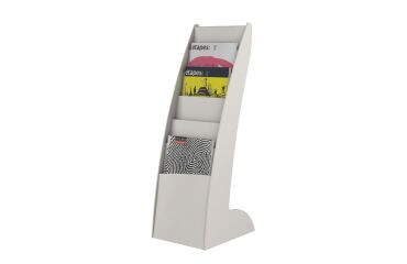 Expositor fijo monobloc 6 compartimentos