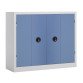 Armoire monobloc Classique H 100 x L 120 x P 43 cm portes pliantes