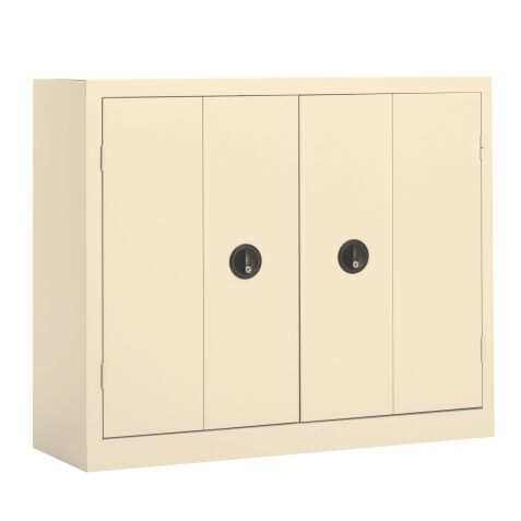 Single-block Classic Wardrobe H 100 x W 120 x D 43 cm with folding doors