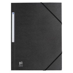 Chemise à élastique 3 rabats Eurofolio Oxford 24 x 32 cm couleurs tendance dos 2 cm