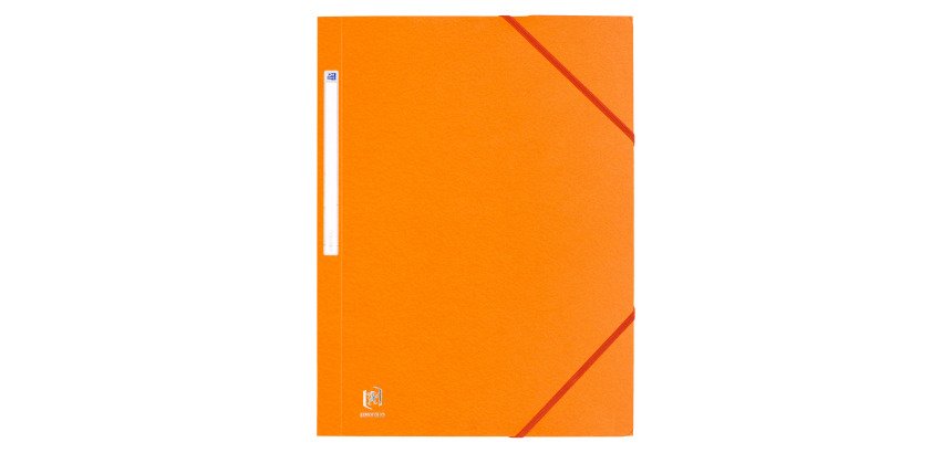 Chemise à élastique 3 rabats carte Eurofolio OXFORD 24,5 x 32 cm dos 2 cm couleur tendance