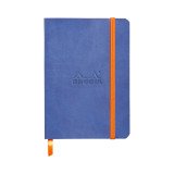 Carnet souple Rhodiarama ligné - 10,5 x 14,8 cm bleu
