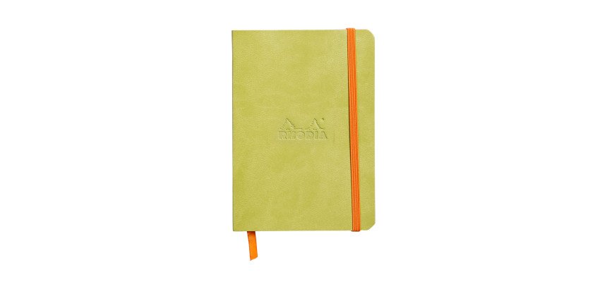 Carnet broché Rhodiarama 10,5 x 14,8 cm - ligné - 144 pages