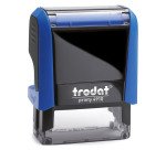 Trodat Printy 4910 sello con texto personalizable 2 líneas 26 x 9 mm monocromo