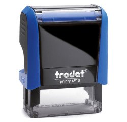 Trodat Printy 4910 sello con texto personalizable 2 líneas 26 x 9 mm monocromo