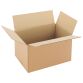 Carton Caisse américaine kraft brun simple cannelure L 30 x l 20 x H 17 cm