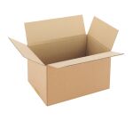 Carton Caisse américaine kraft brun simple cannelure L 30 x l 20 x H 17 cm