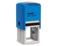Tampon encreur personnalisé automatique Trodat Printy 4924 monochrome - bleu