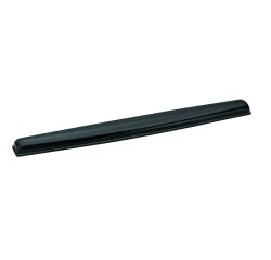 Reposamuñecas para teclado Gel Crystal Fellowes negro