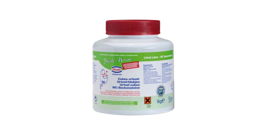 Bloc pour urinoirs Fresh mouss fraîcheur pin - 1 kg