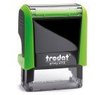 Trodat Printy 4910 sello con texto personalizable 2 líneas 26 x 9 mm monocromo