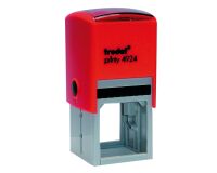 Tampon encreur personnalisé automatique Trodat Printy 4924 monochrome - rouge
