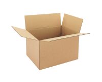 Carton Caisse américaine kraft brun simple cannelure L 40 x l 30 x H 27 cm