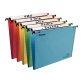 Suspension file for drawers 33 cm Premium kraft VMG Esselte bottom 15 mm assorted colours