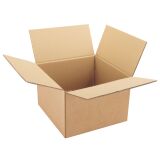 American box brown kraft single groove W 25 x D 25 x H 25 cm