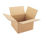 Carton Caisse américaine kraft brun double cannelure L 41 x l 31 x H 24 cm