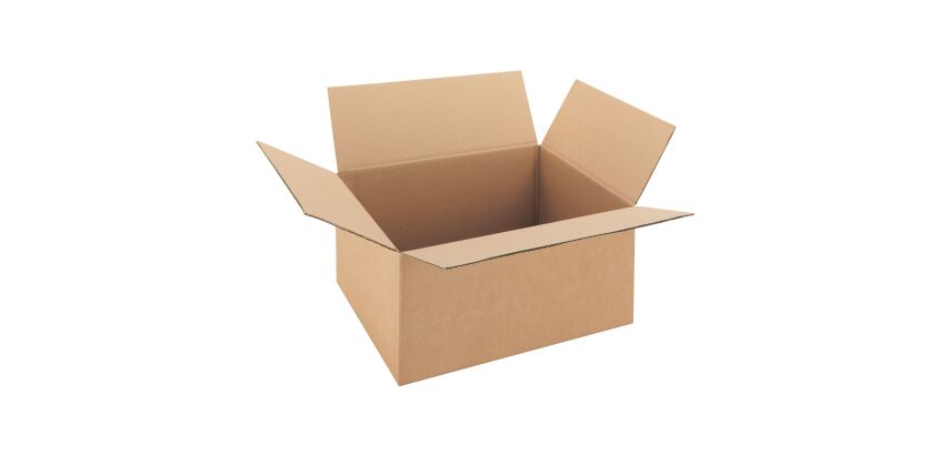 American cardboards, double undulation P 350 x L 350 x H 230 mm
