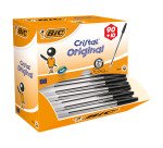Stylos cristal Bic - lot de 100 dont 10 gratuits