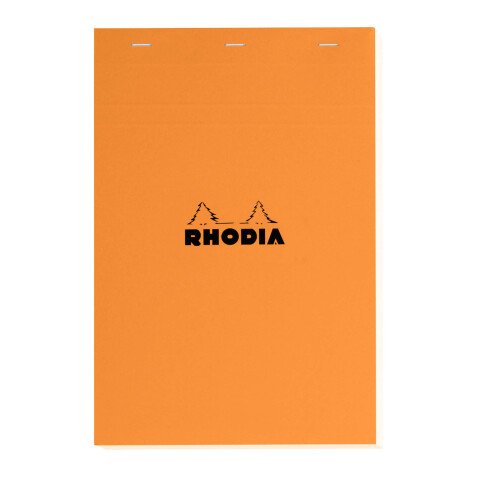 Bloc bureau Rhodia N°18 format A4 petits carreaux 80 feuilles