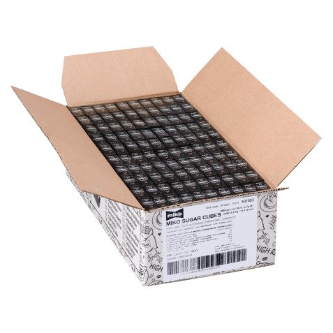 Sucre en morceaux Miko emballé 5 g - Carton de 1000
