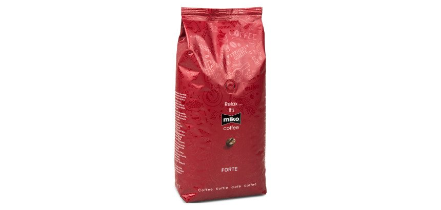Café Miko Forté grain - paquet de 1 kg