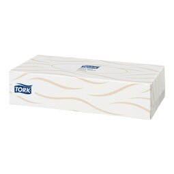 Tork Mouchoirs doux blancs F1, Premium, 2 plis, 100 feuilles