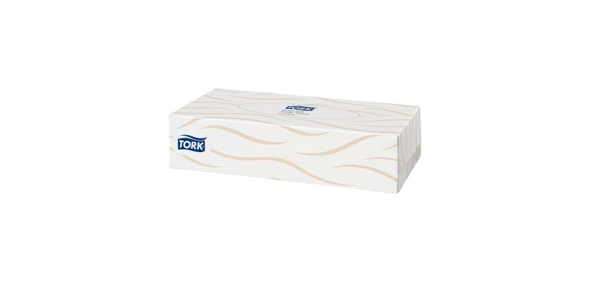 Tork Mouchoirs doux blancs F1, Premium, 2 plis, 100 feuilles