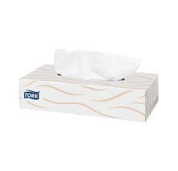 Tork Mouchoirs doux blancs F1, Premium, 2 plis, 100 feuilles