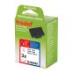 Almohadilla tinta azul/roja Professional Line 6/58/2 Trodat - Lote de 3